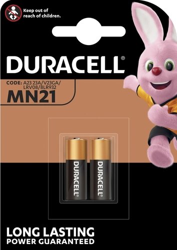 KNOPFZELLE DURACELL ALKALINE MN21