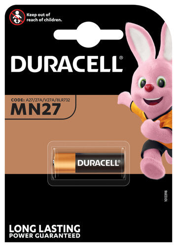 KNOPFZELLE DURACELL ALKALINE MN27