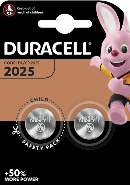 KNOPFZELLE DURACELL CR2025