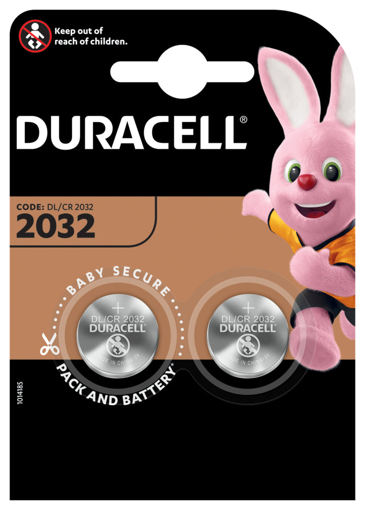 KNOPFZELLE DURACELL CR2032