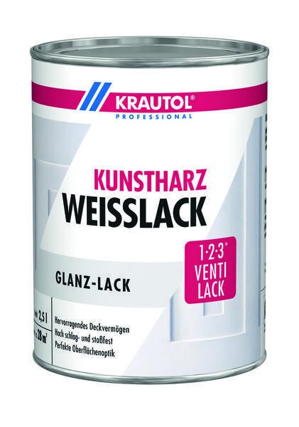 KUNSTHARZ VORLACK WEIß 2,5L