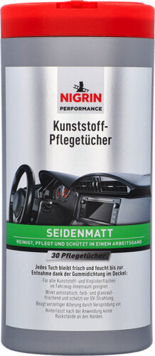 KUNSTSTOFFPFLEGETÜCHER MATT NIGRIN 30ST.