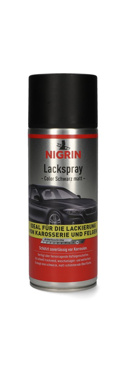 LACKSPRAY NIGRIN SCHWARZ MATT 400ML