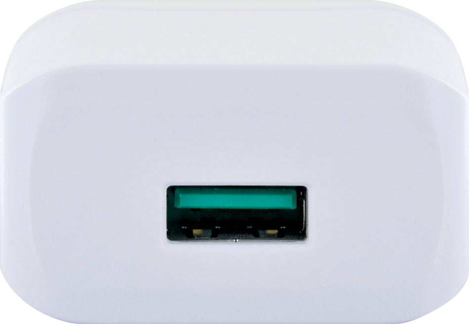LADEDAPTER 230V QUICK CHARGE 3.0, 1X USB
