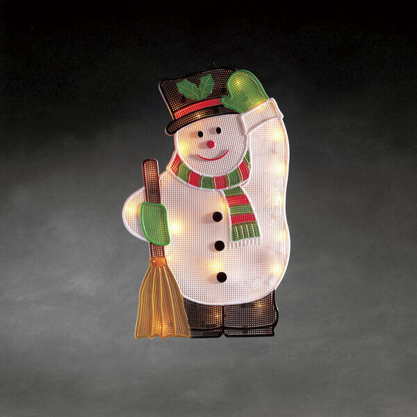 LED FENSTERBILD SCHNEEMANN