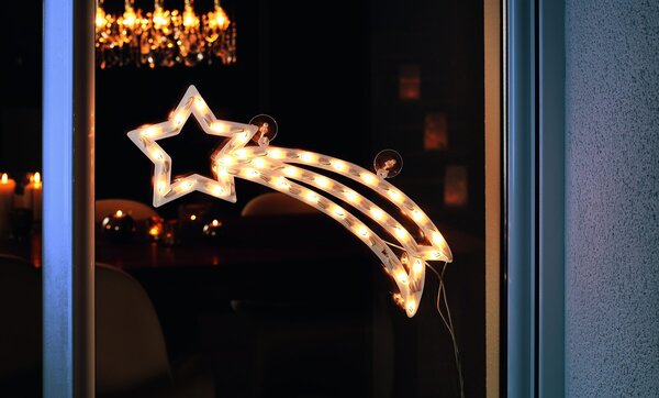 LED FENSTERSILHOUETTE KOMET 35 WW DIODEN
