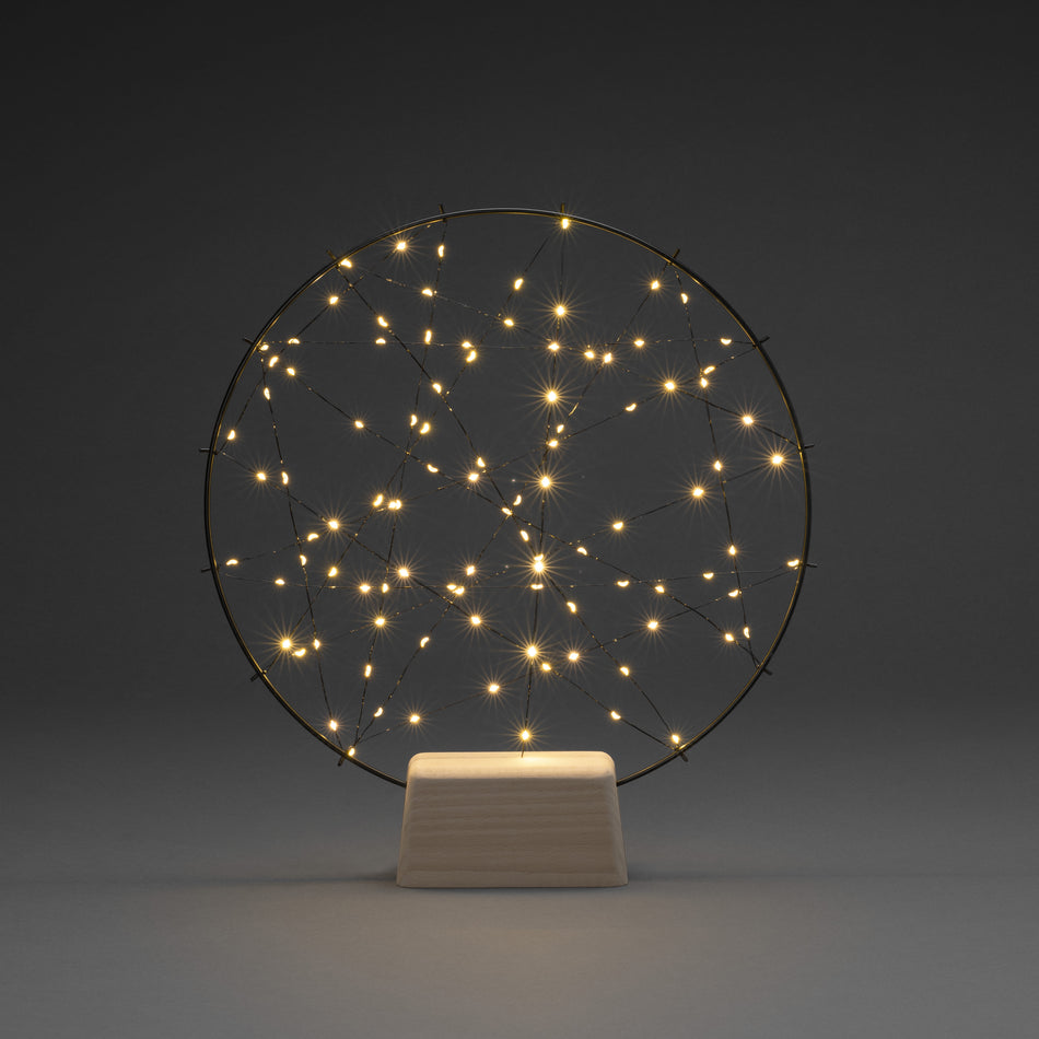 LED METALLSILHOUETTE KLEINER RING