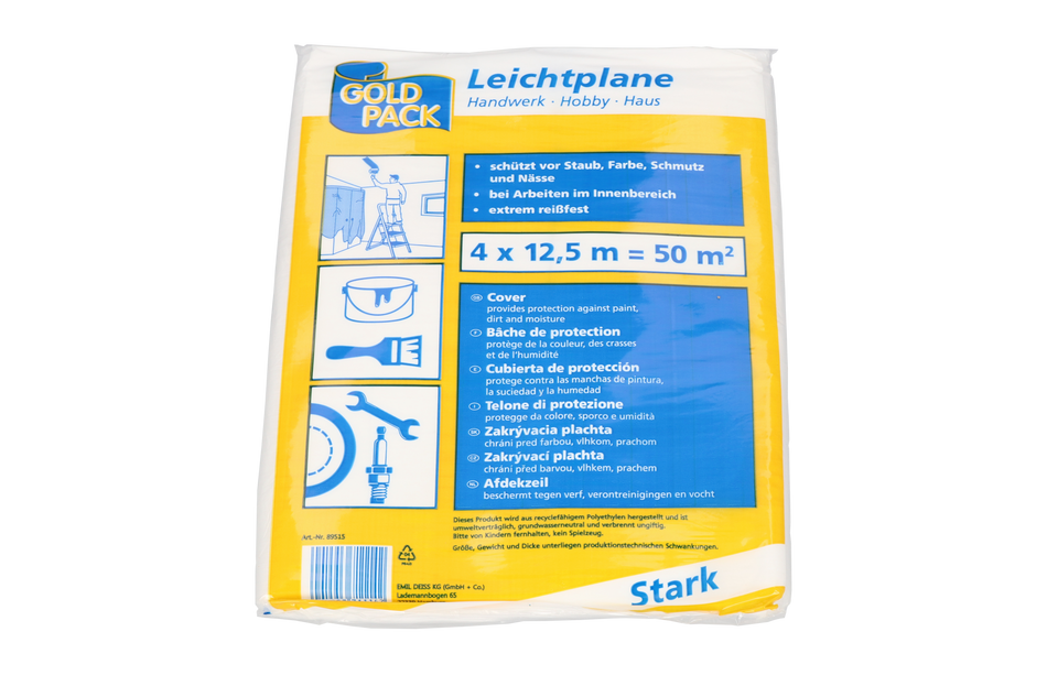 LEICHTPLANE HDPE 1A-MATERIAL 4X12,5M