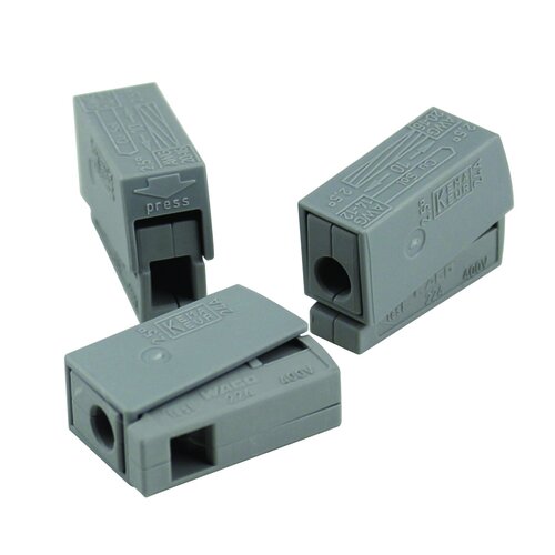 LEUCHTENKLEMME 1F 1-2,5MM² 3 ST.
