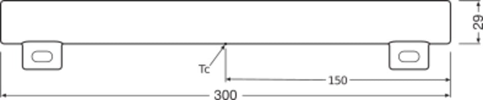 LEUCHTM. LEDINETRA LINEAR S14S 3,5W