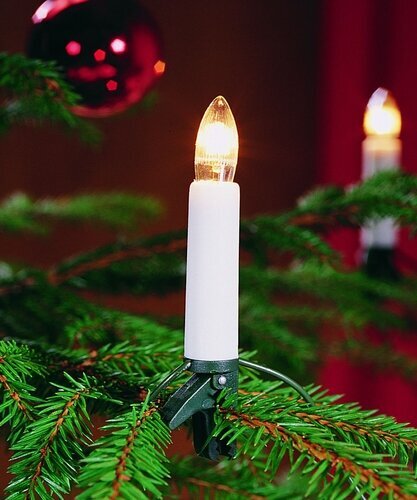 LICHTERKETTE FÜR INNEN, 16 BIRNEN