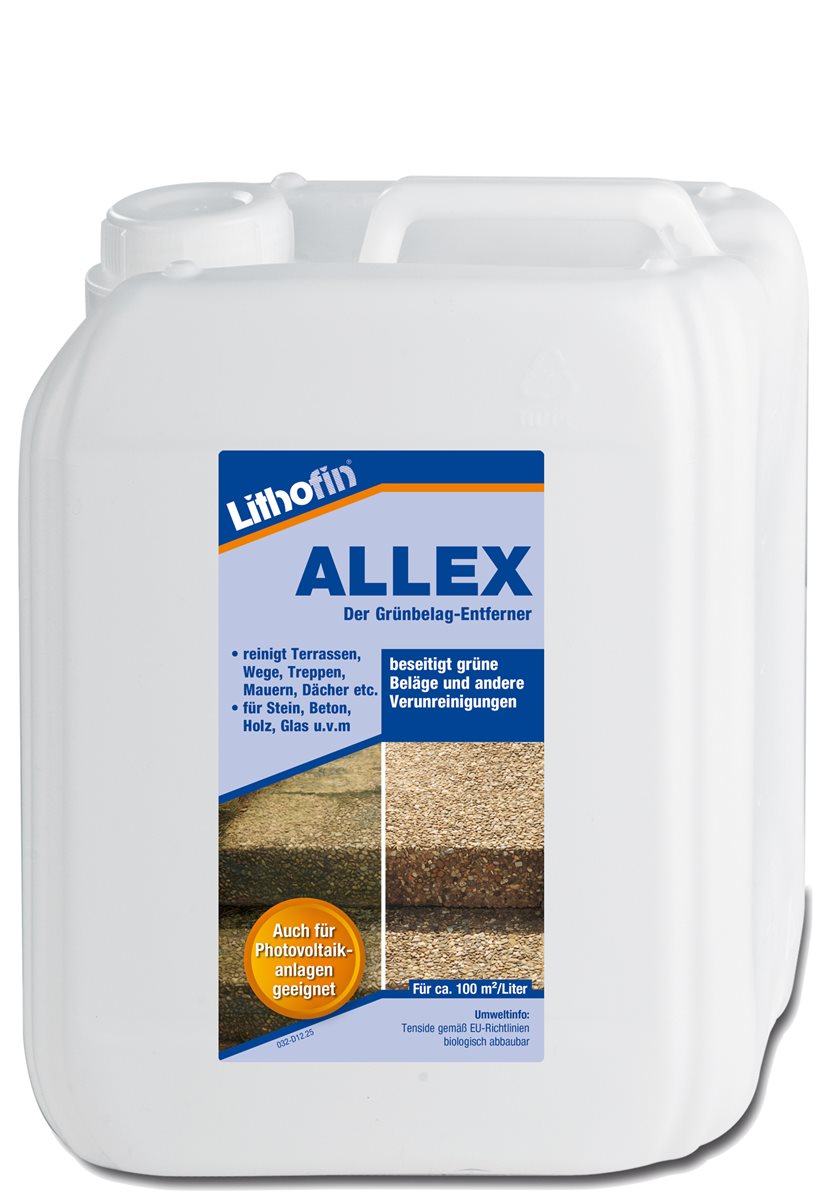 LITHOFIN ALLEX GRÜNBELAGENTFERNER 5L
