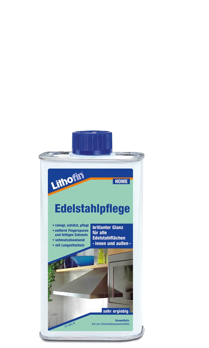 Lithofin Edelstahlpflege, 250-ml-Dose