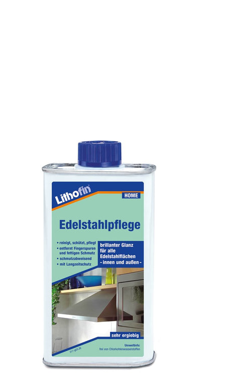 Lithofin Edelstahlpflege, 250-ml-Dose