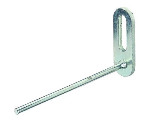 LOCHPLATTENHAKEN GERADE VERZ. Ø4X80 MM