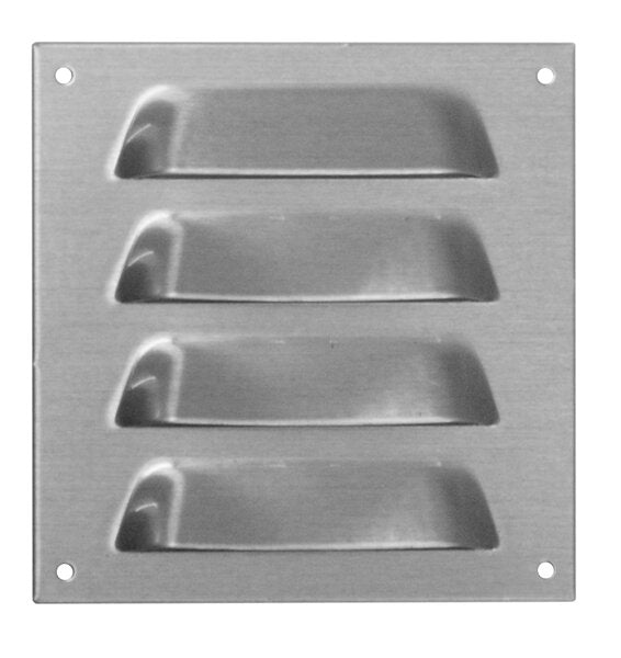 LÜFTUNGSBLECH ALU 70X70 MM, WEISS