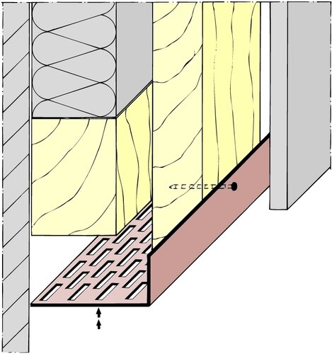 LÜFTUNGSWINKEL 3613 30X70MM 2,5M SCHW.