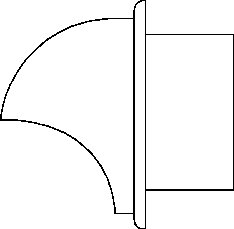 LUFTHAUBE EDELSTAHL M.LAMELLENG. 125 MM