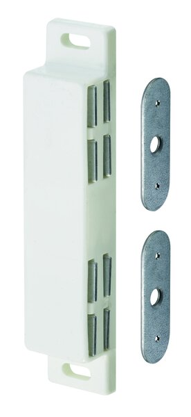MAGNETSCHNÄPPER FESTE PLATTE WEIß 2X4 KG