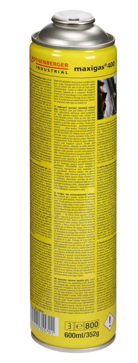 MAXIGAS 400 SCHWEIßGAS 600 ML