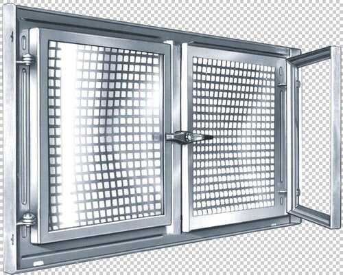 MEALIT STAHLFENSTER VZ. 2-FLG. 80X50CM