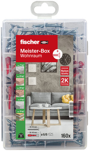 MEISTER-BOX WOHNRAUM I + S 160-TLG.
