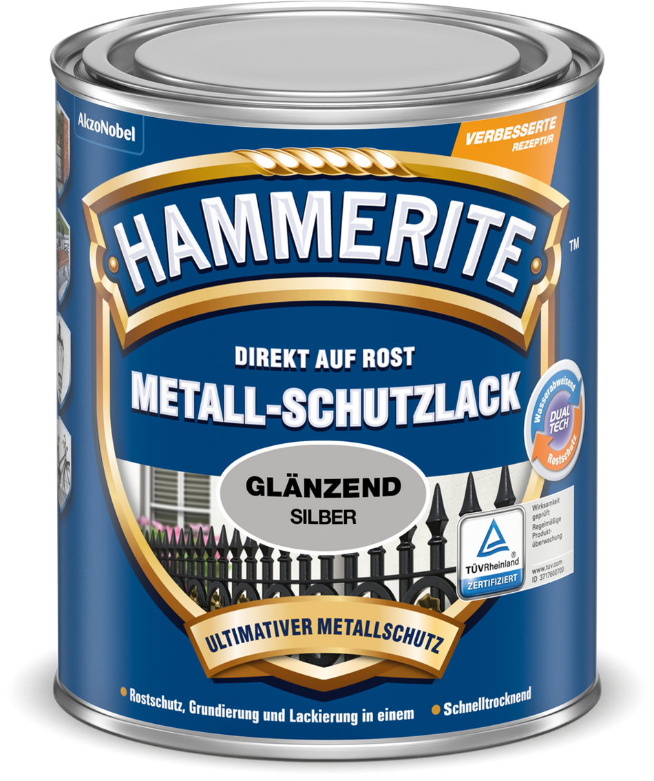 MET.SCHUTZLACK SILBER GLZD. 2,5L