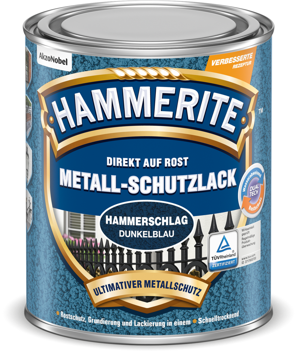 MET.SCHUTZLACK HAMMERSCH. DKL-BL. 250ML