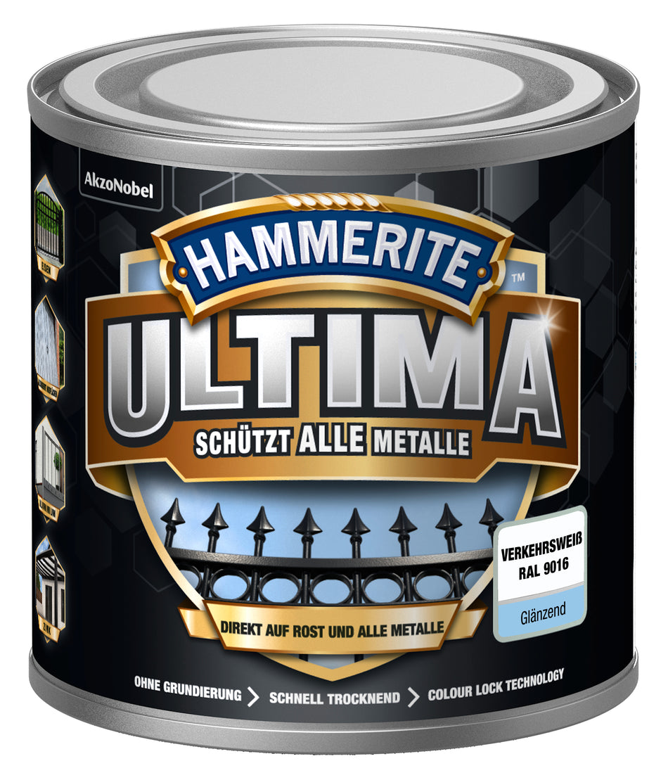 MET.SCHUTZLACK ULTIMA VERK.WEIß GL 250ML