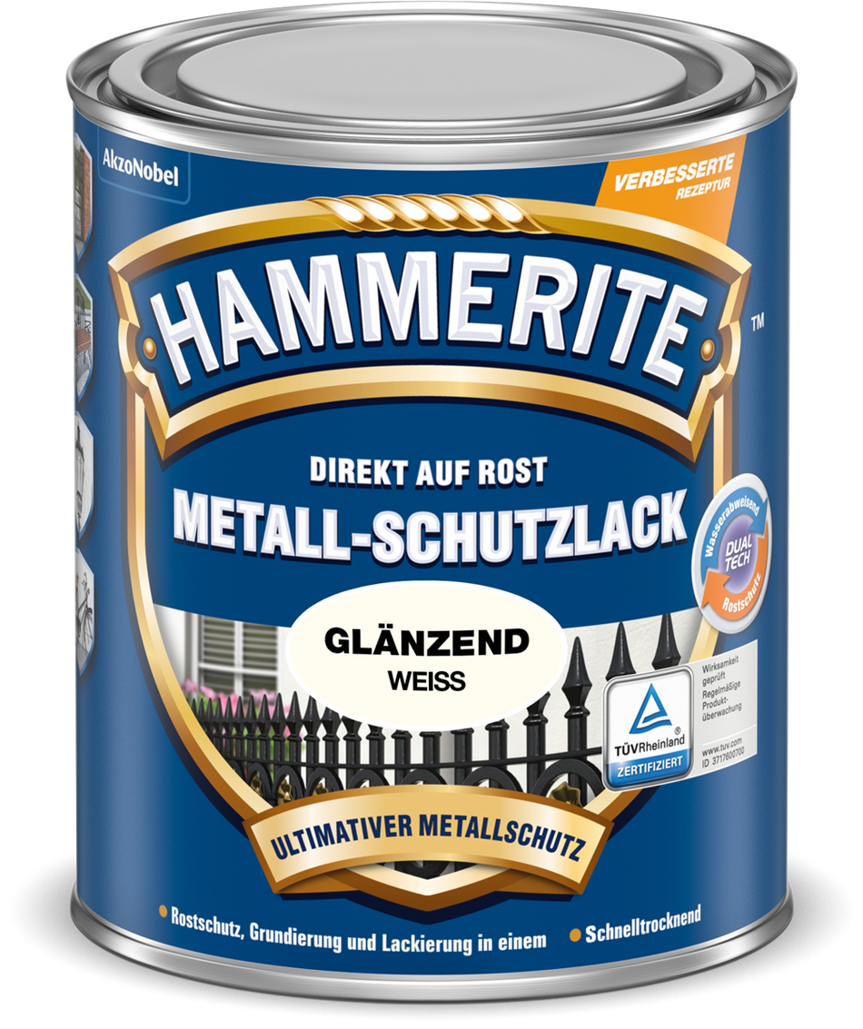 MET.SCHUTZLACK WEIß GLZD. 2,5L