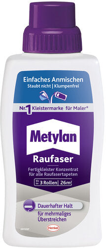 METYLAN RAUFASER FERTIGKLEISTER 500G
