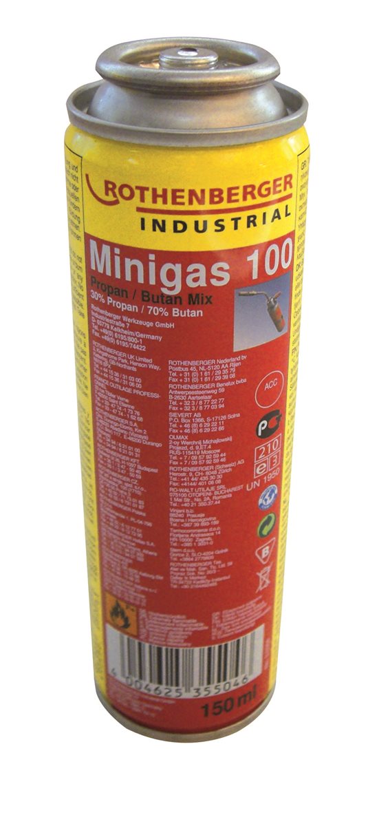 MINIGAS 100 PROPAN\/BUTAN 150ML