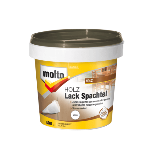 MOLTO HOLZ-LACKSPACHTEL 400G