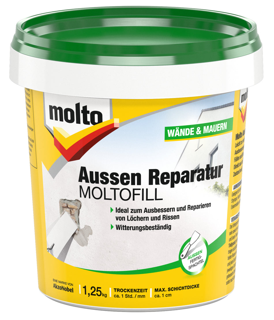 MOLTOFILL FERTIGSPACHTEL AUSSEN 1,25KG