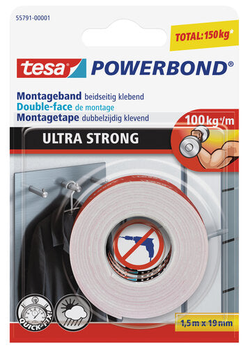 MONTAGEBAND ULTRA STRONG 1,5MX19MM