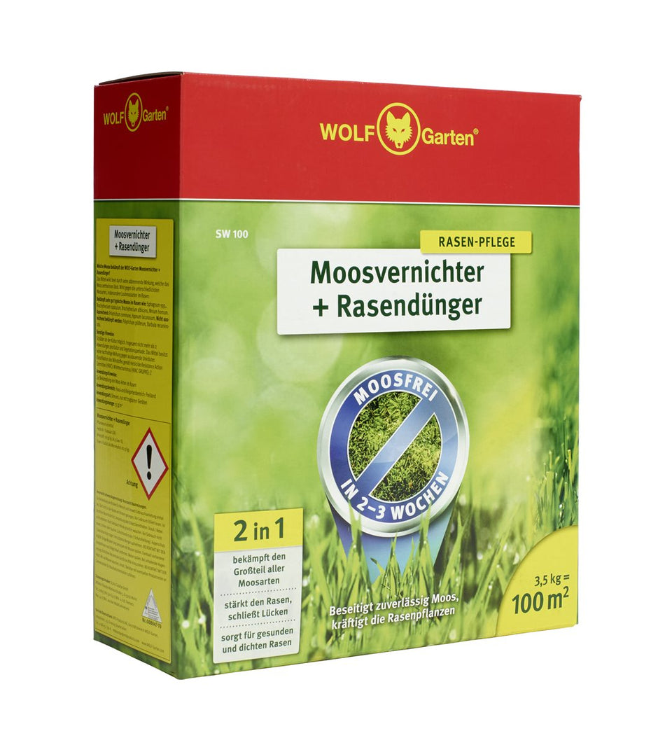 MOOSVERNICHTER U.RASENDÜNGER SW 100