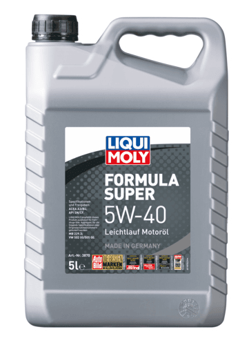 MOTORENÖL FORMULA SUPER 5W-40 5 L