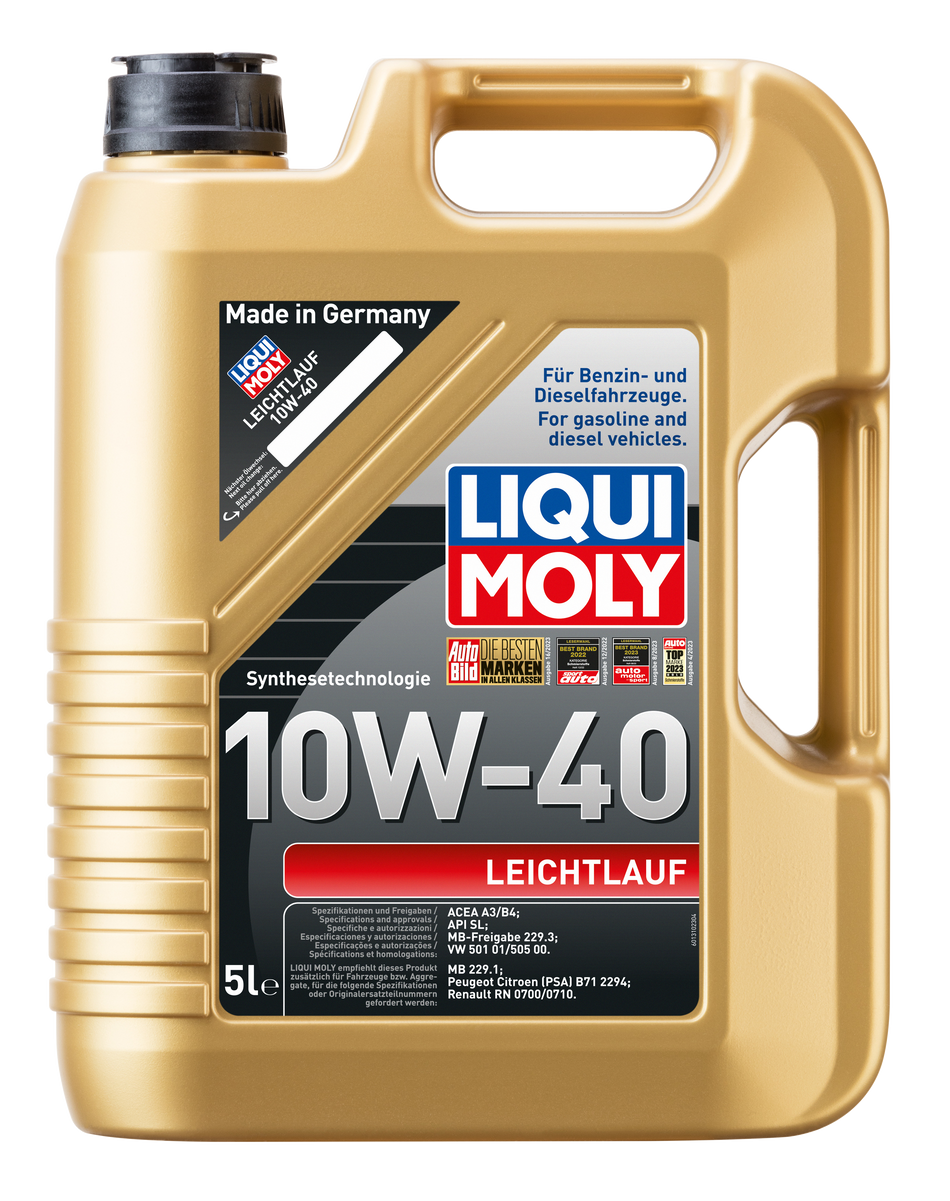 MOTORENÖL LEICHTLAUF 10W-40 5 L