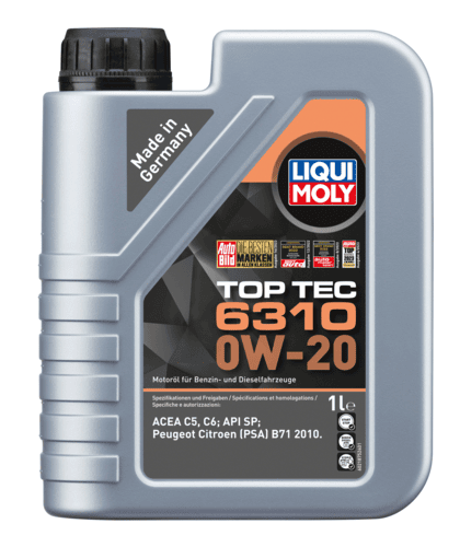 MOTORÖL TOP TEC 6310 0W-20 1L