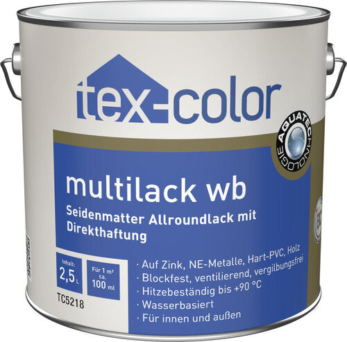 MULTILACK WB WEIß 2,5L