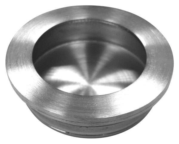 MUSCHELGRIFF EDELSTAHL GEBÜRSTET Ø50 MM