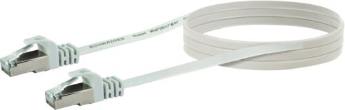 NETZWERK FLACHKABEL CAT6 U/FTP 3M WEIß