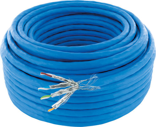 NETZWERKKABEL CAT8.1 S/FTP 25M BLAU