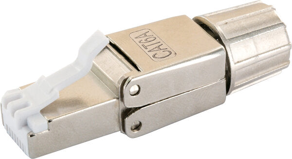 NETZWERKSTECKER CAT7/6A METALL 1 ST.