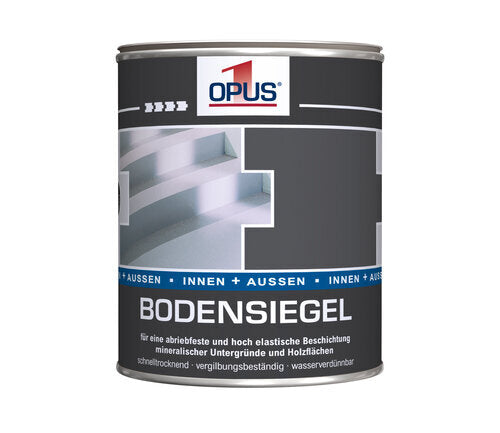OPUS1 Bodensiegel seidenmatt kieselgrau, 2,5 l