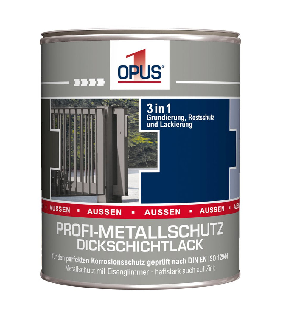 OPUS1 DICKSCHICHTLACK WEIßALUMINI. 0,75L