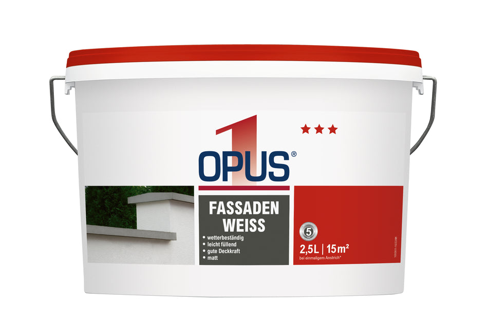 OPUS1 FASSADEN WEISS 2,5L