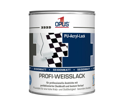 OPUS1 PROFI WEISSLACK SEIDENMATT 0,75L
