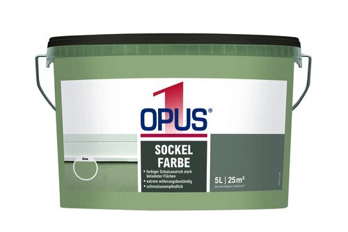 OPUS1 SOCKELFARBE GRAU 5L