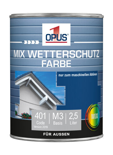OPUS1 WETTERSCHUTZFARBE SM MIX B3 2,5L